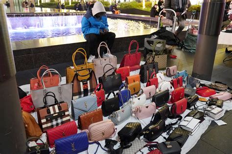 canal street fake clothes|Dozens of fake designer purse vendors selling knock.